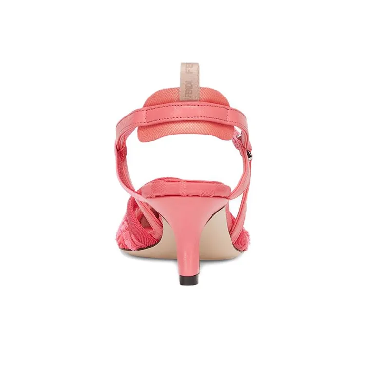 FENDI Colibri Slim Heel High Heels Women's Pink-4