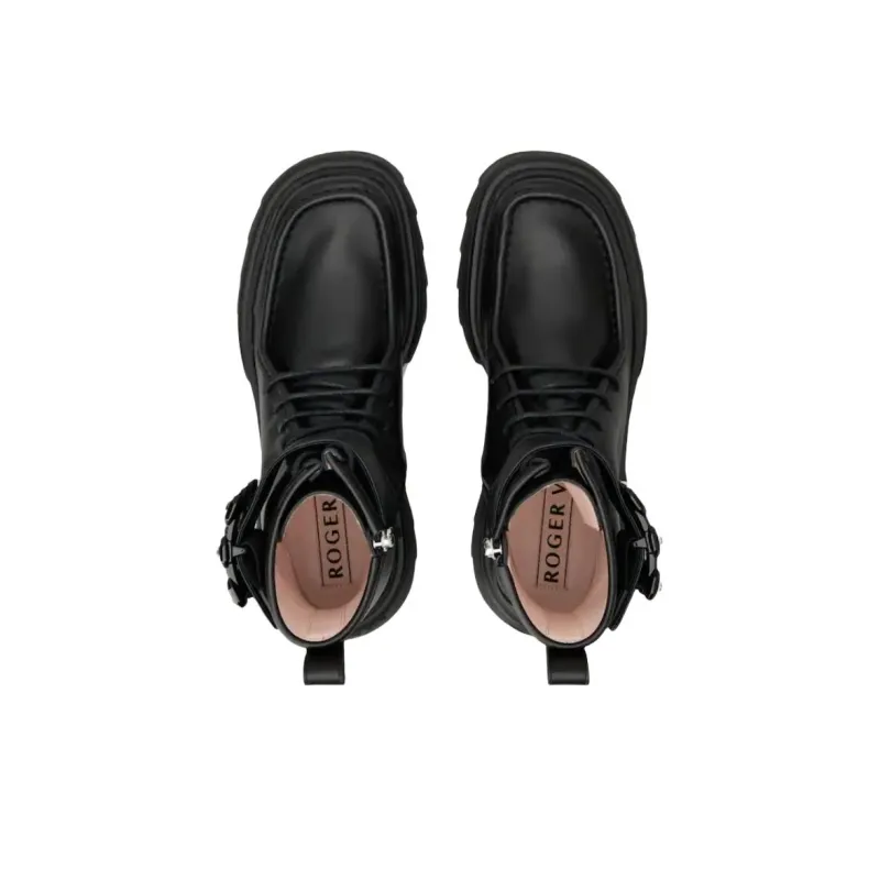 Roger Vivier Embellished Lace Up Boots Women's-4