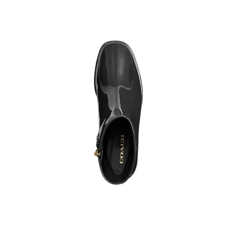 COACH Ankle Boots 5.5cm Women's Black-3