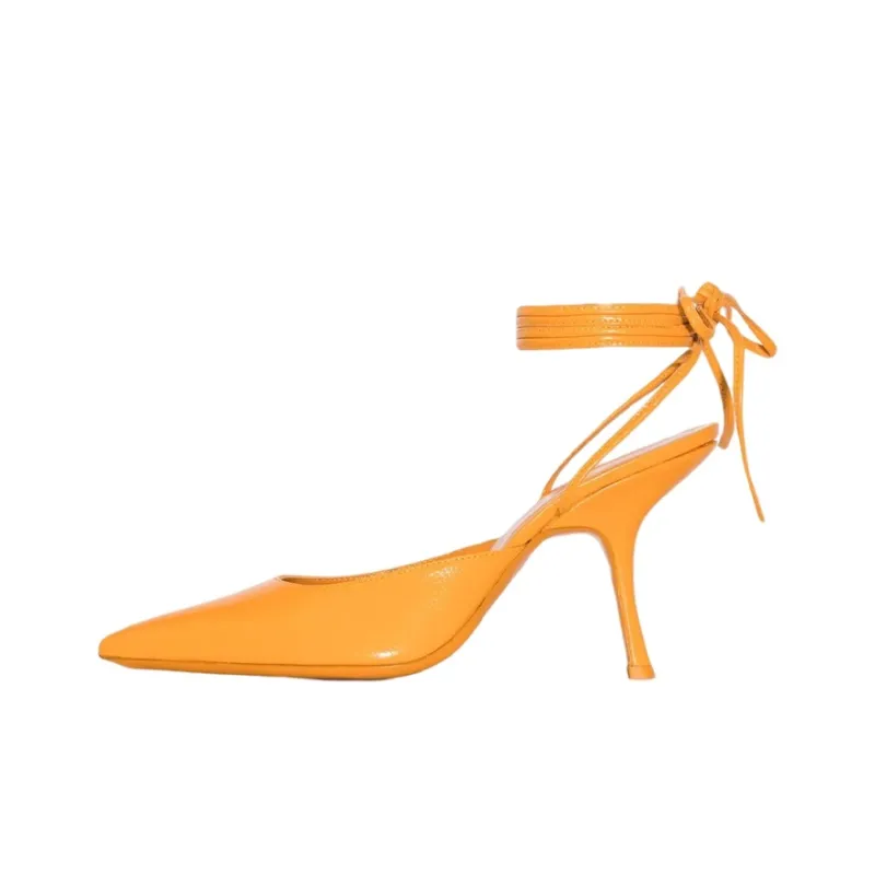 By Far High Heels Women's Orange-0