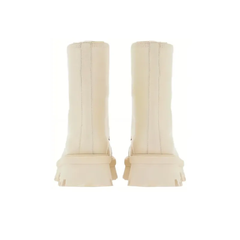 FERRAGAMO Lace-up Leather Boots-3