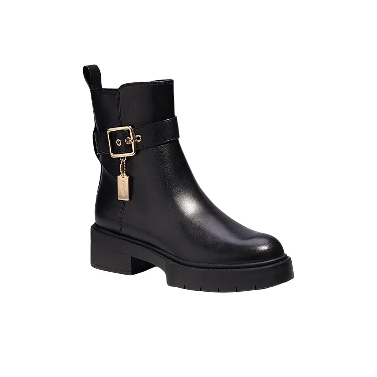 COACH Lacey Ankle Boots Women's Black-2