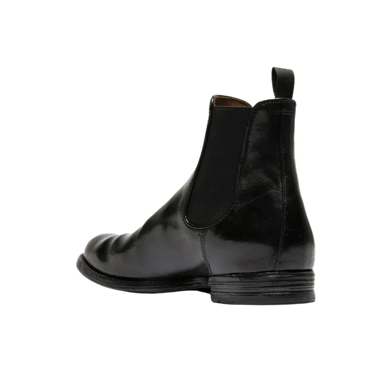 Officine Creative Anatomia Short Chelsea Boots Men's Black-2