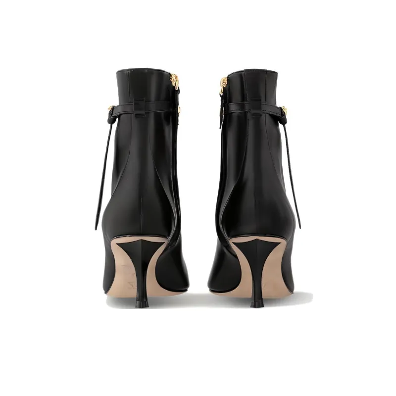 LOUIS VUITTON Stellar Ankle Boots 6.5cm Women's Black-3