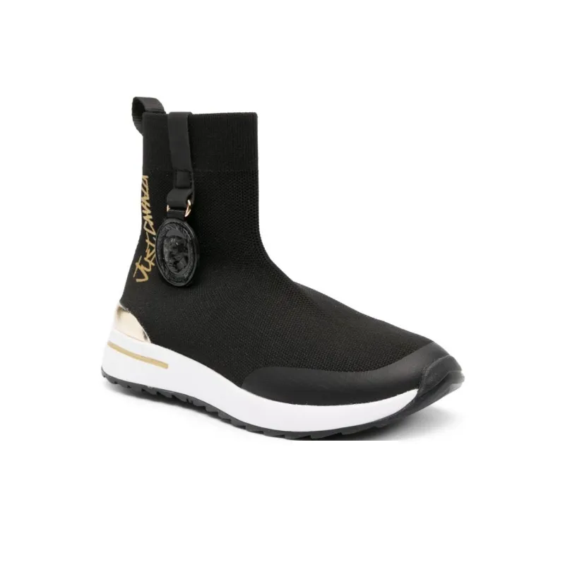 Just Cavalli Logo-print Sock-ankle Sneakers-2