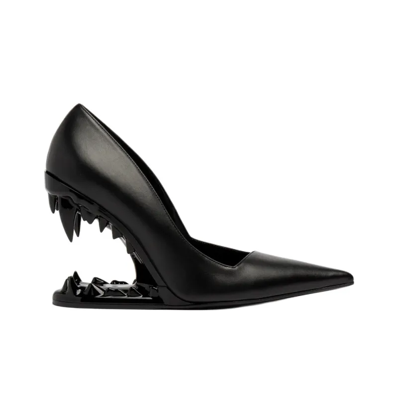GCDS Morso 110mm Leather Pumps-1
