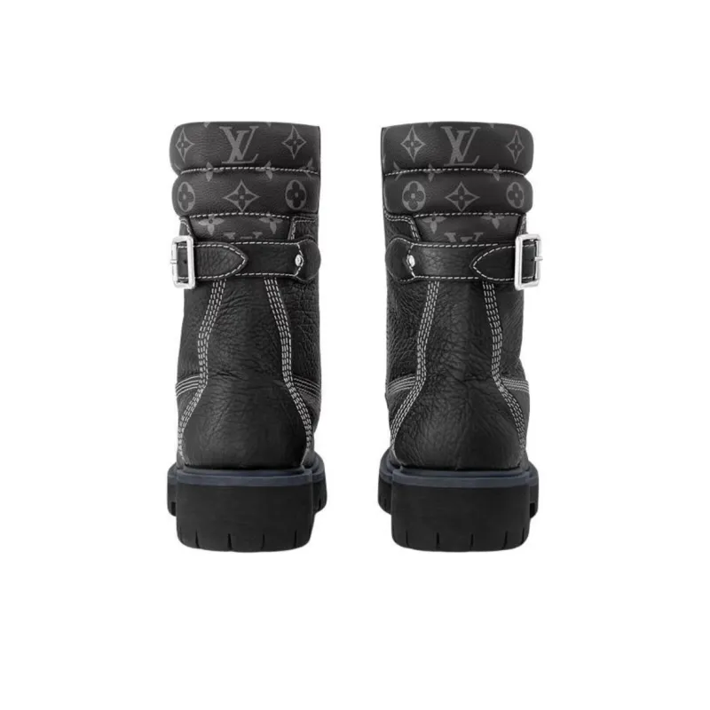 Timberland x LOUIS VUITTON Ranger Ankle Boots Men's Black-2