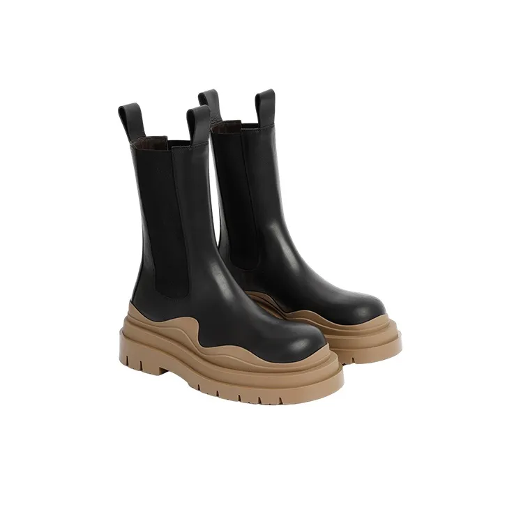Bottega Veneta Tire Chelsea Short Chelsea Boots Men's-1
