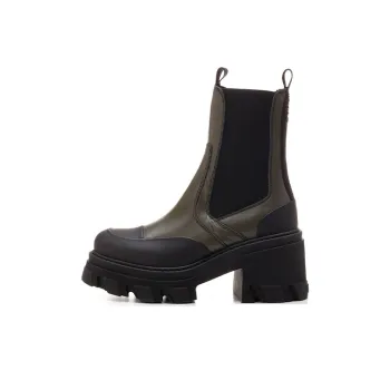 GANNI Ankle Boots Women's Green