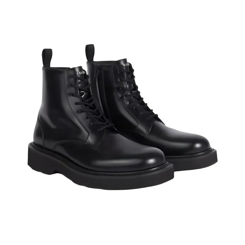 KENZO Ukio Ankle Boots 3.5cm Men's Black-2