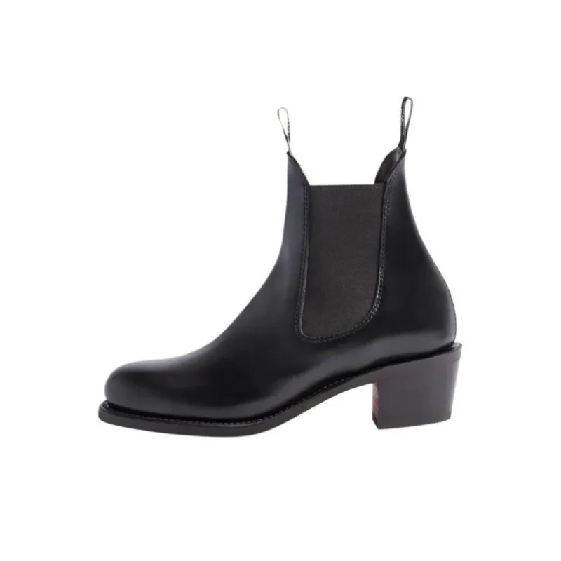 R.M.WILLIAMS Rosebery Short Chelsea Boots 4.5cm Women's Black-0