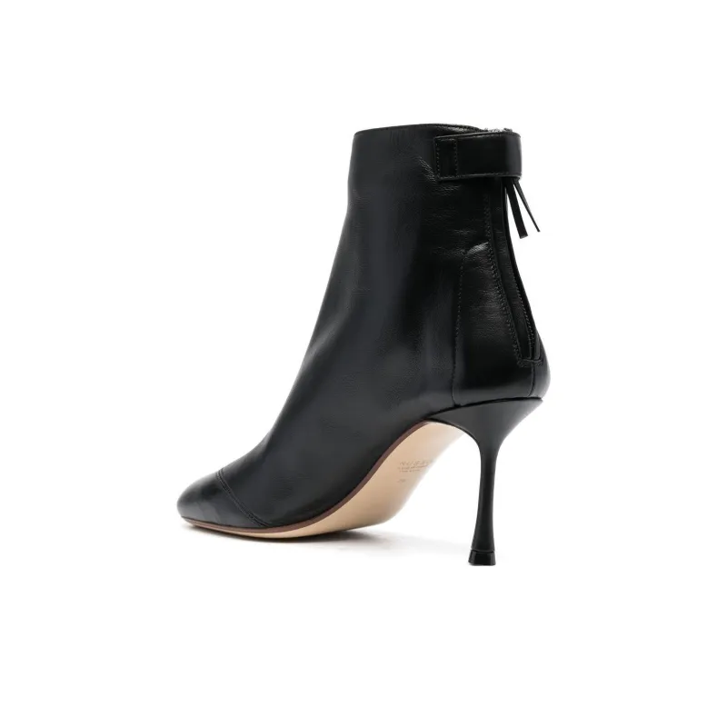 FRANCESCO RUSSO Ankle Boots 8cm Women's Black-3