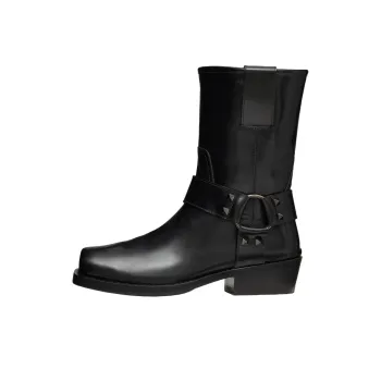 Valentino Garavani Rockstud Square Toe Boots Women's