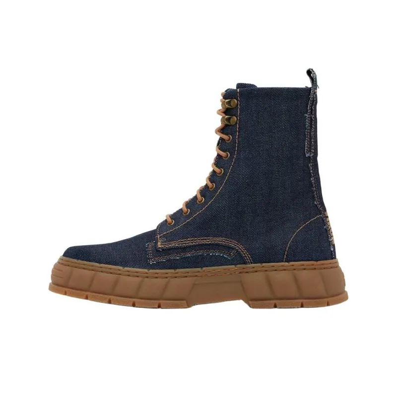 VIRÓN Ankle Boots Men Blue-2