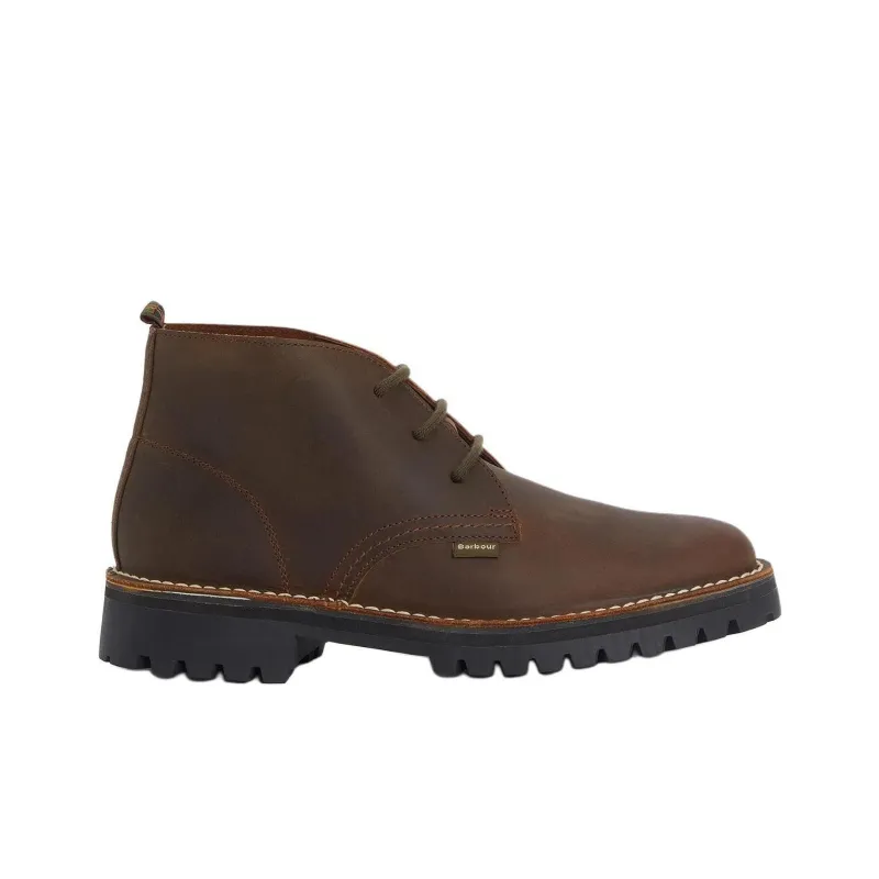 BARBOUR Hobart Ankle Boots Men's Brown-1