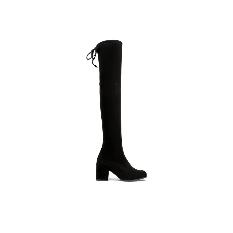 Stuart Weitzman/SW Tieland Knee high Boots 7cm Women's Black-1