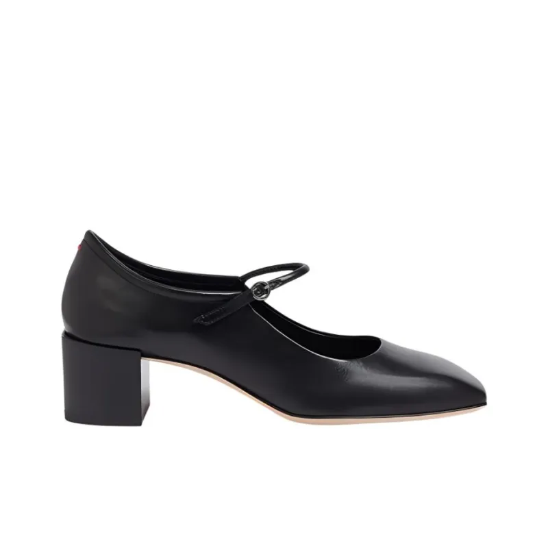 Aeyde Chunky Heel High Heels Women's Black-1