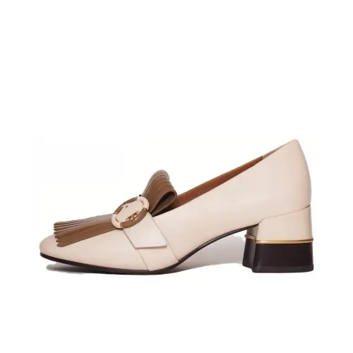 TORY BURCH Block Heel High Heels 4.5cm Women's Pink