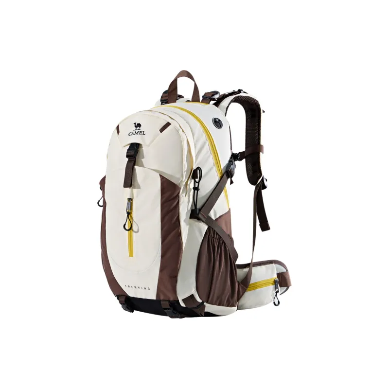 CAMEL Fabric Backpack Unisex Multicolor-4