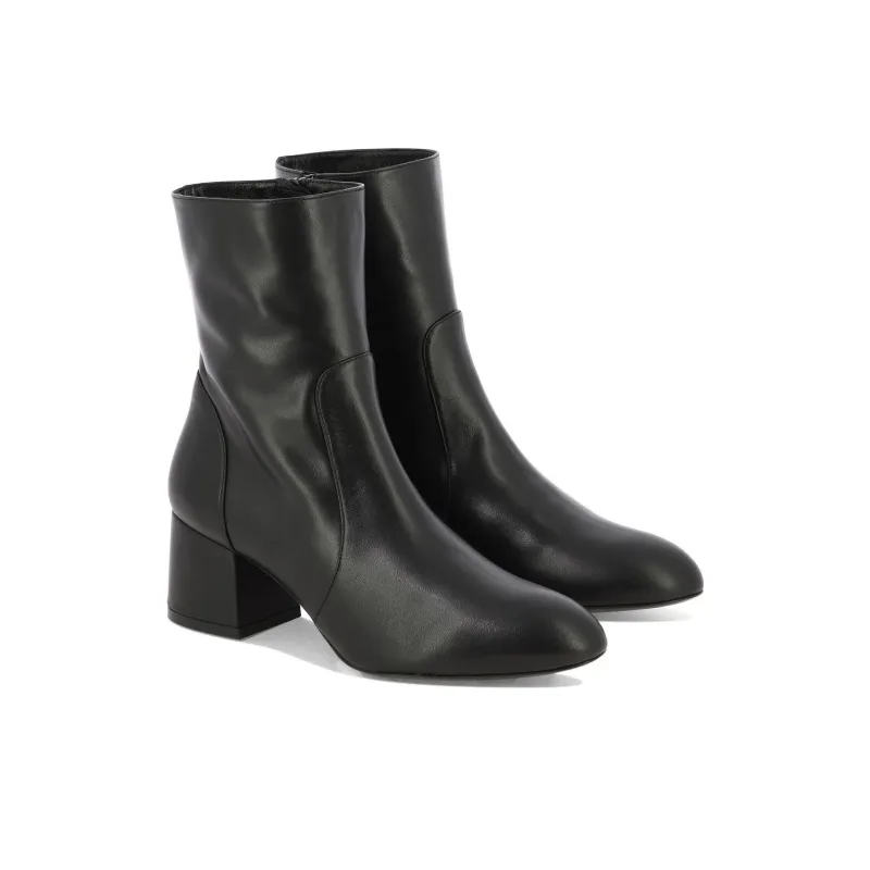 stuart weitzman Flareblock 60mm Leather Boots-2