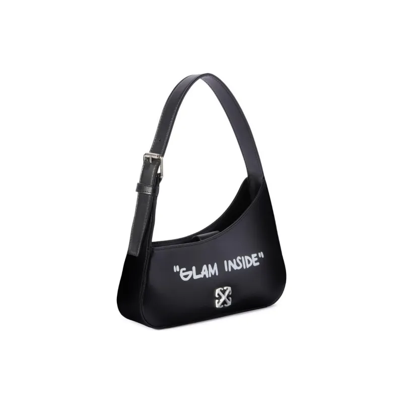 OFF WHITE Jitney Quote Shoulder Bag-1