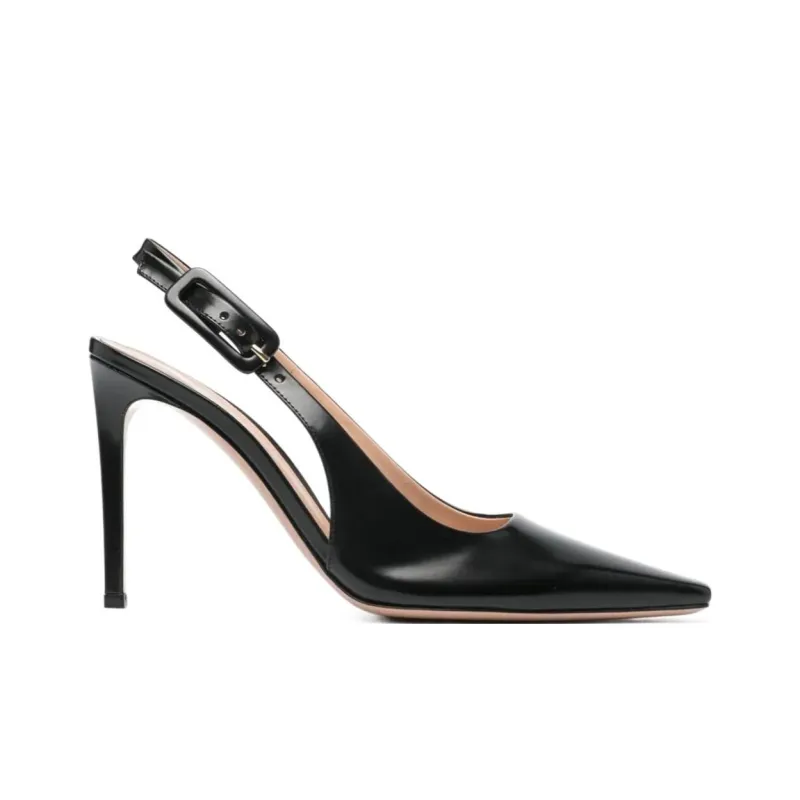 GIANVITO ROSSI Lindsay 95mm Leather Pumps-1