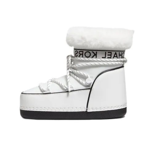MICHAEL KORS Zelda Ankle Boots Women's White