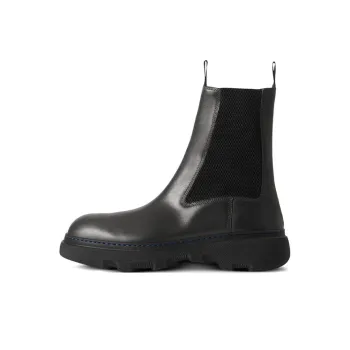 Burberry Creeper Chelsea Boot Black