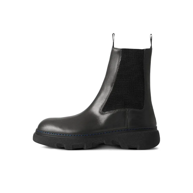 Burberry Leather Chelsea Boots-0