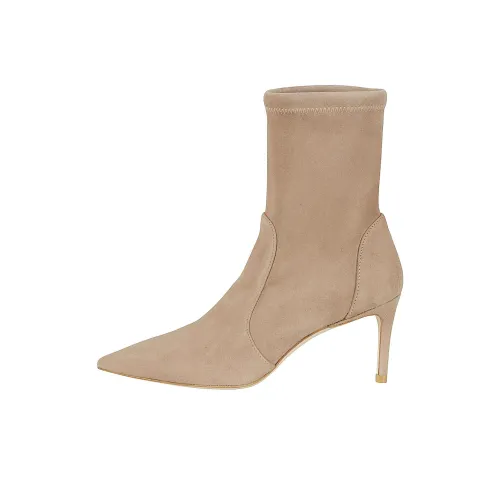 Stuart Weitzman/SW Stuart Ankle Boots 7.5cm Women's Light Brown