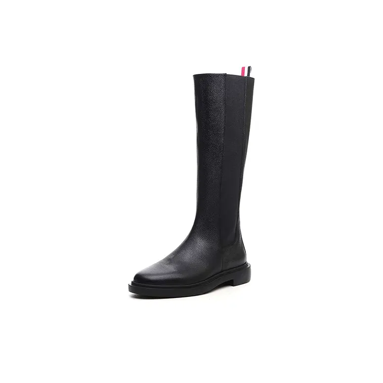 THOM BROWNE 4 Bar Knee Length Chelsea Boots Women's-2