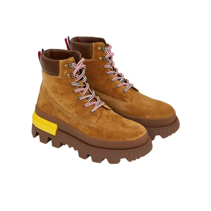 Moncler Mon Corp Lace-Up Boot 'Brown'-1