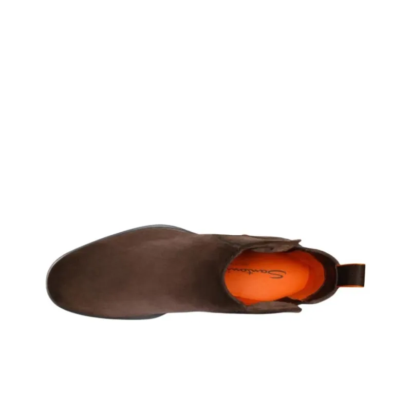 Santoni Round Toe Ankle Boots-3