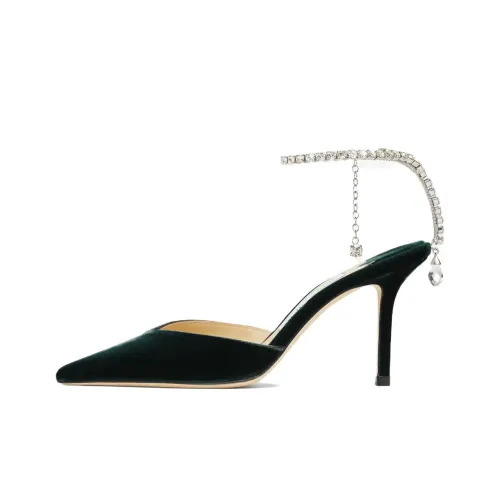 Jimmy Choo Saeda 85mm Crystal embellished Pumps
