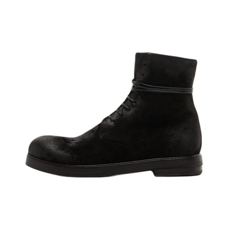 Marsèll Lace-up Leather Boots-0