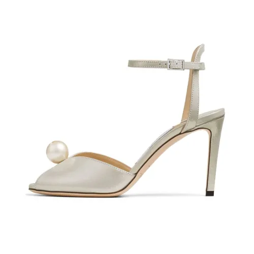 Jimmy Choo Sacora Strap Sandals Women's Champagne