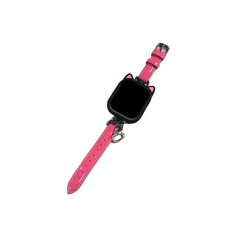 Fly Red Beige Compatibility Watch Band Leather, Metal-16