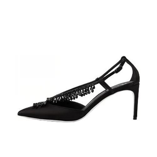 RENE CAOVILLA Chandelier Slim Heel High Heels Women's Black