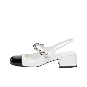 MIU MIU Two Toned Slingback Pumps