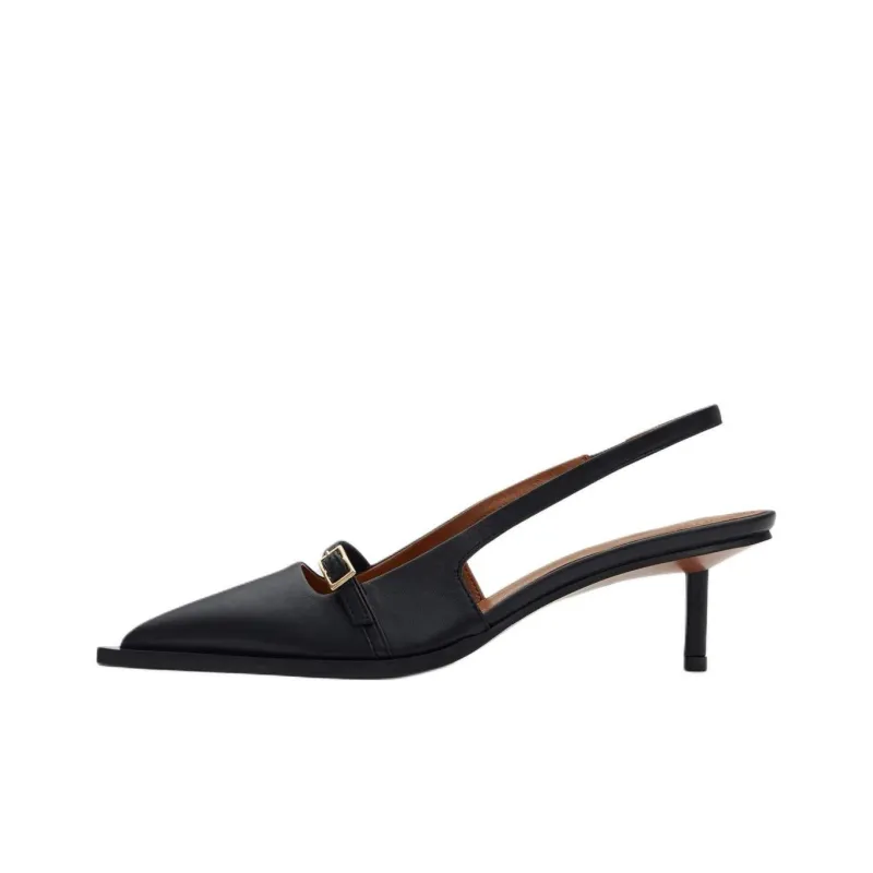 ATP Atelier Mira Slim Heel High Heels 5.5cm Women's Black-0