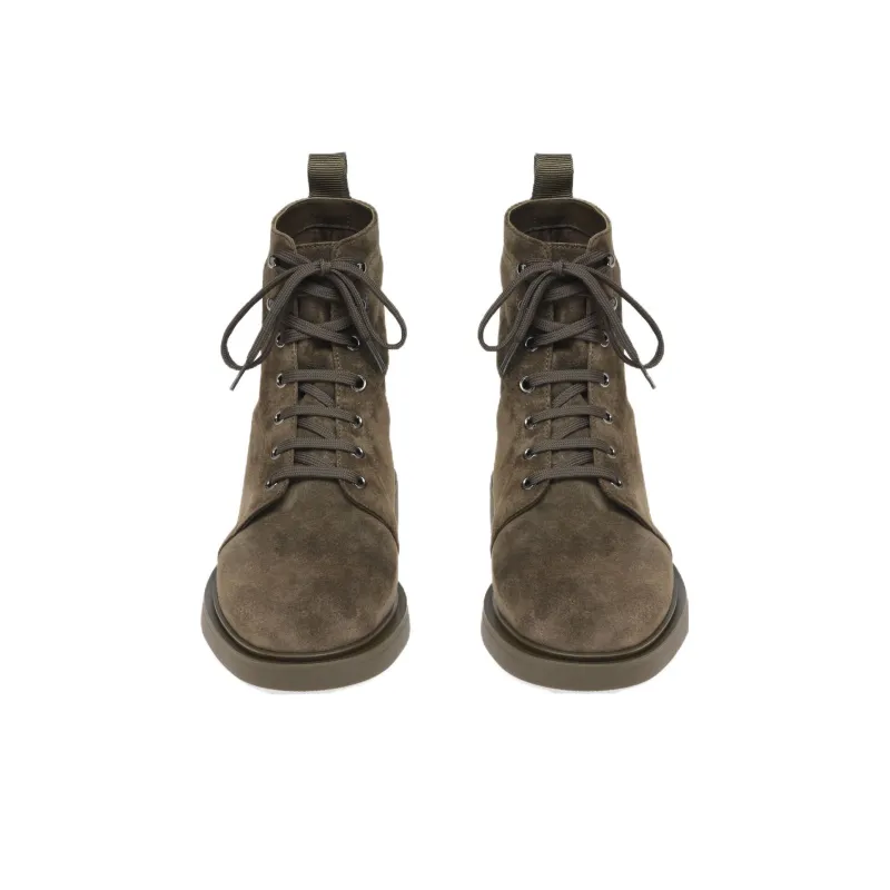 GIANVITO ROSSI Richard Ankle Boots Men's Green-3