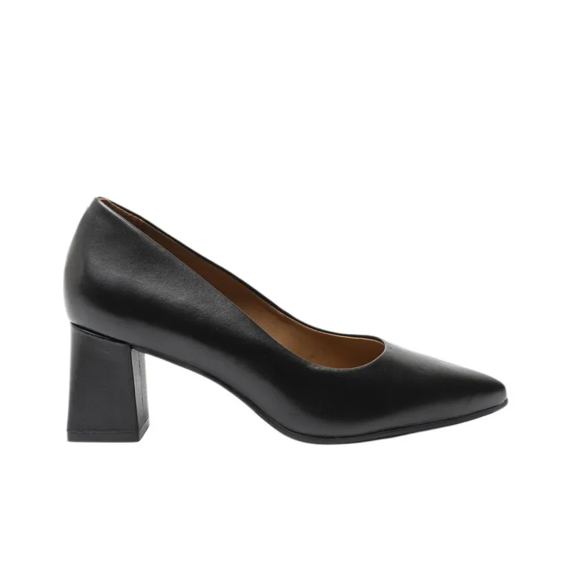 Sarah Chofakian Scarpin Francesca Block Heel High Heels 5cm Women's Black-1