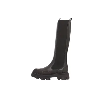 GANNI Knee-high Chunky Chelsea Boots