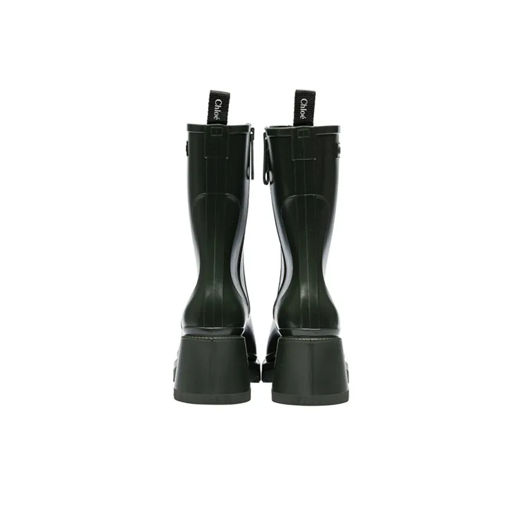 Chloe Knee high Boots Women's Forest Green-4