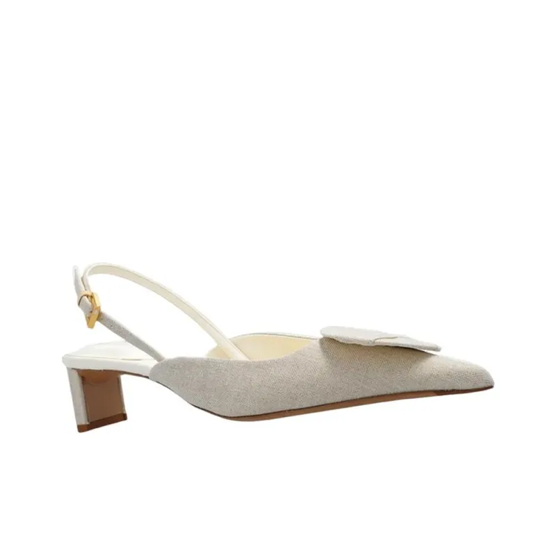 Jacquemus Irregular Heel High Heels Women's Gray-3