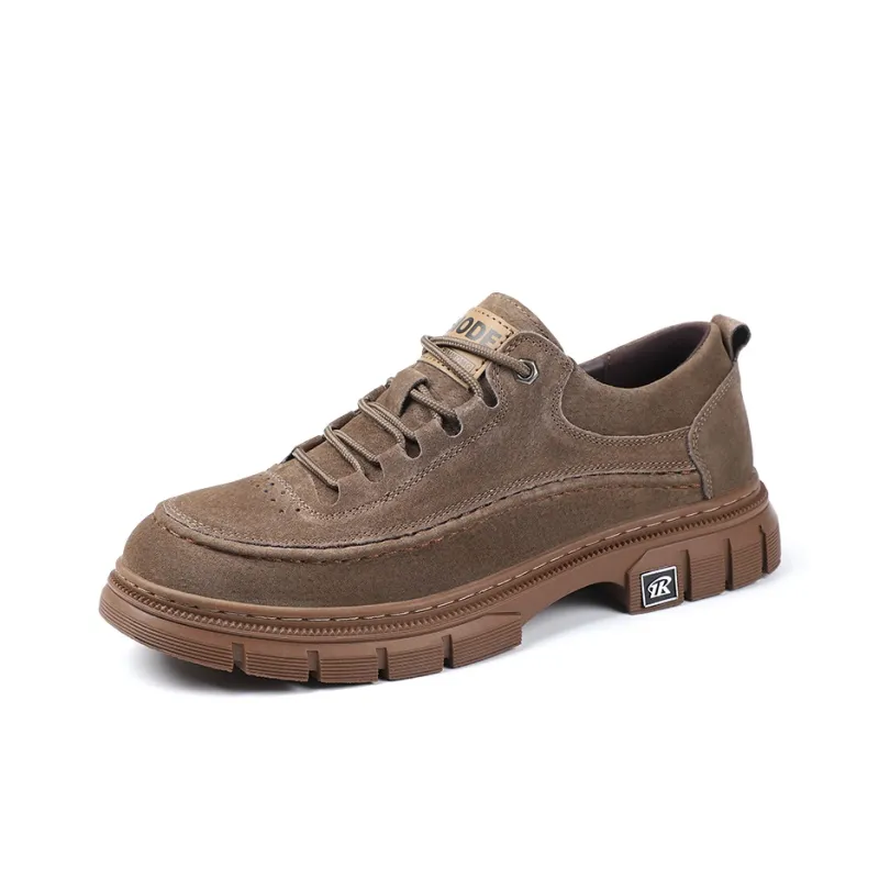 MODENGPAN Slip-Resistant Low-Top Casual Shoes Men's-0