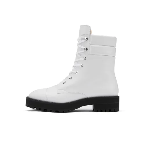 Stuart Weitzman/SW Ankle Boots Women's White