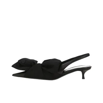Balenciaga Bow Detailed Slingback Pumps