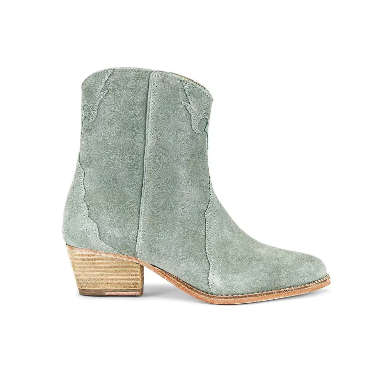 FREE PEOPLE Ankle Boots 5cm Women's Light Green-1