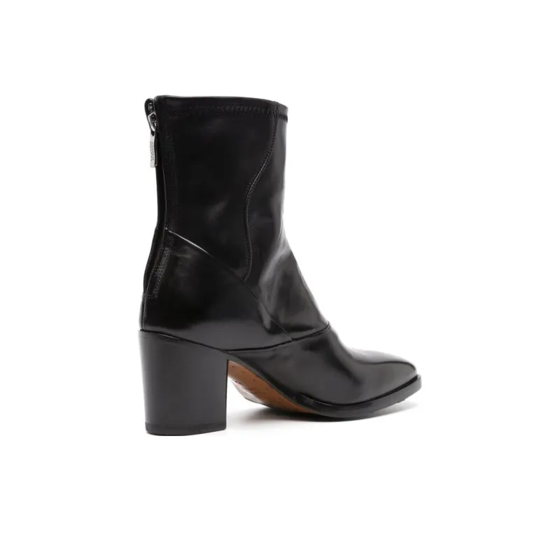 Alberto Fasciani Ursula 70mm Leather Ankle Boots-4